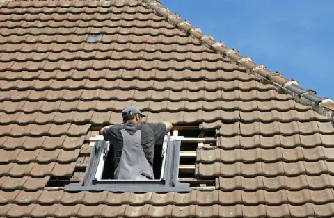 Pose de velux - Le Val d'Hazey